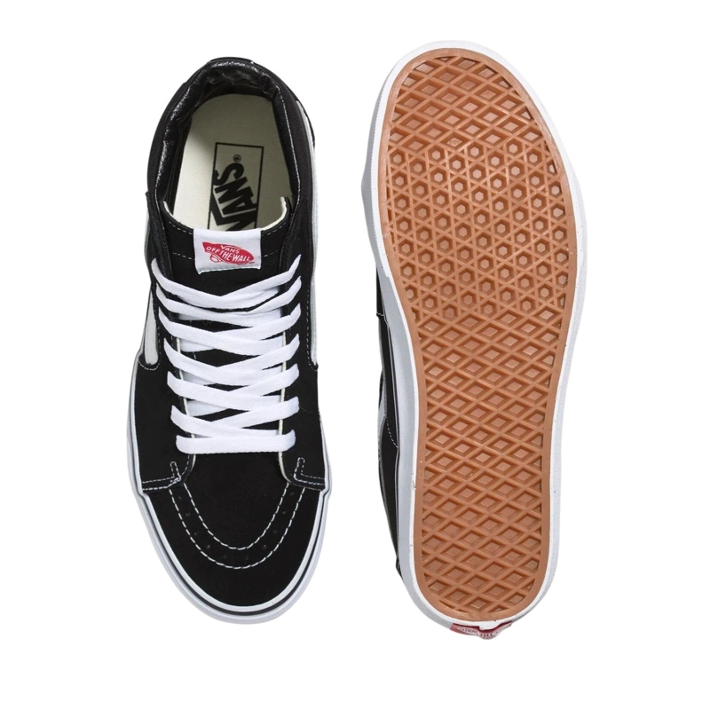 ZAPATILLA MUJER SK8 HI NEGRO VANS - 4