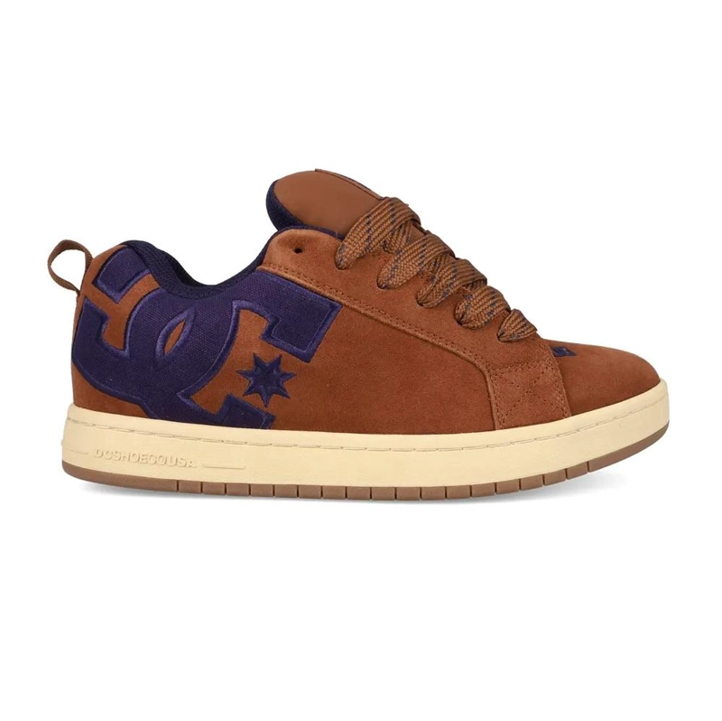 ZAPATILLA HOMBRE COURT GRAFFIK SE CAFE AZUL DC - 1