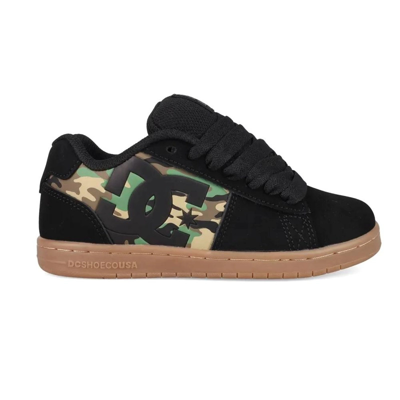 ZAPATILLA KIDS GAVELER 2.0 NEGRO CAMO DC - 1