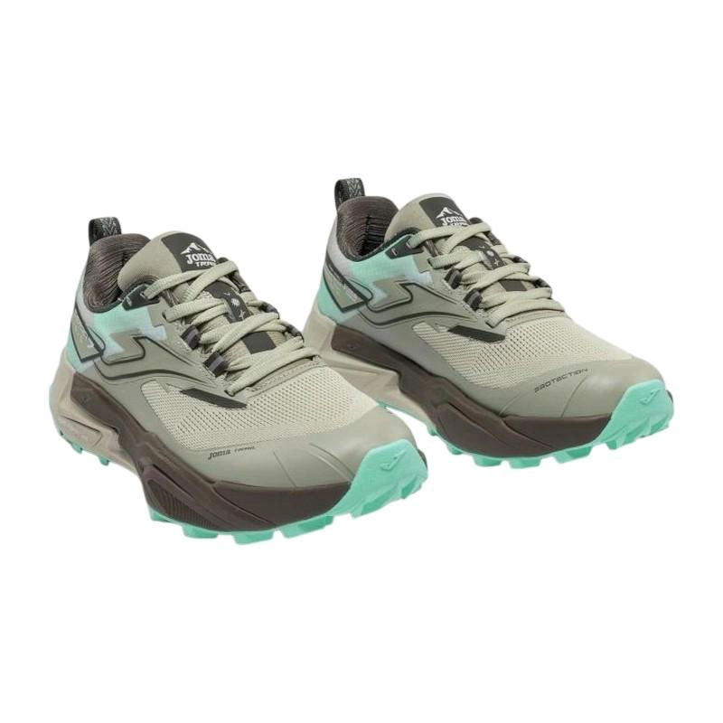ZAPATILLA TRAIL RUNNING MUJER SIERRA VERDE CENIZA JOMA - 2