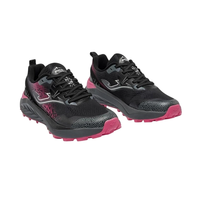 ZAPATILLA TRAIL RUNNING MUJER TREK NEGRO FUCSIA JOMA - 2
