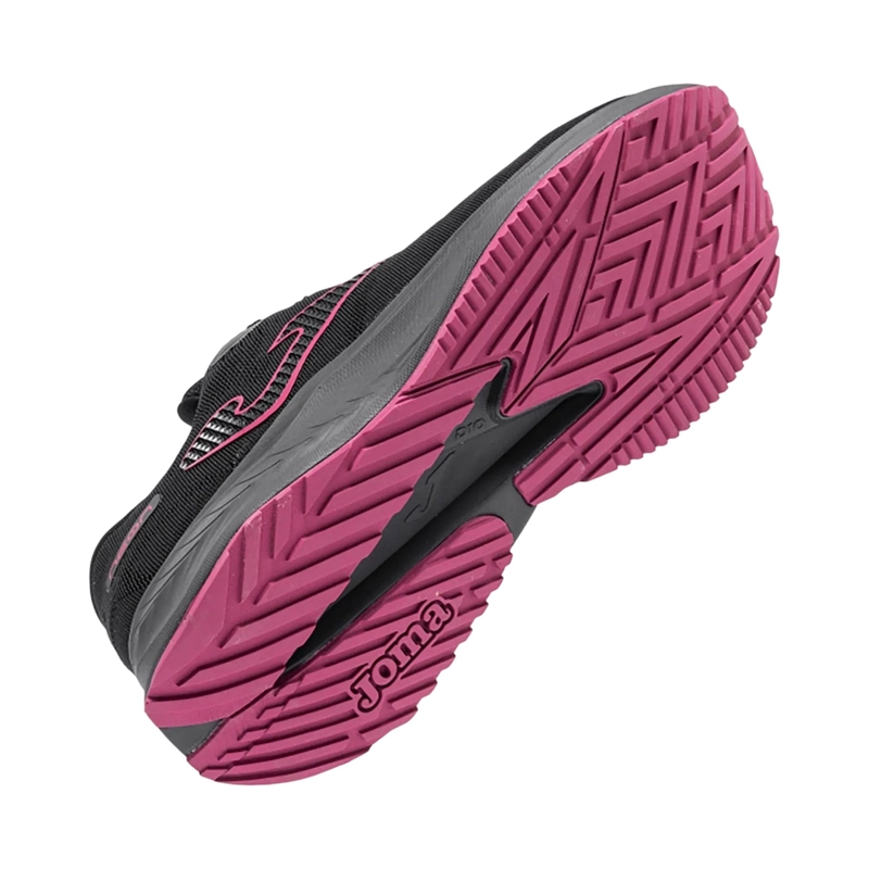 ZAPATILLA RUNNING MUJER NEON NEGRO FUCSIA JOMA - 3