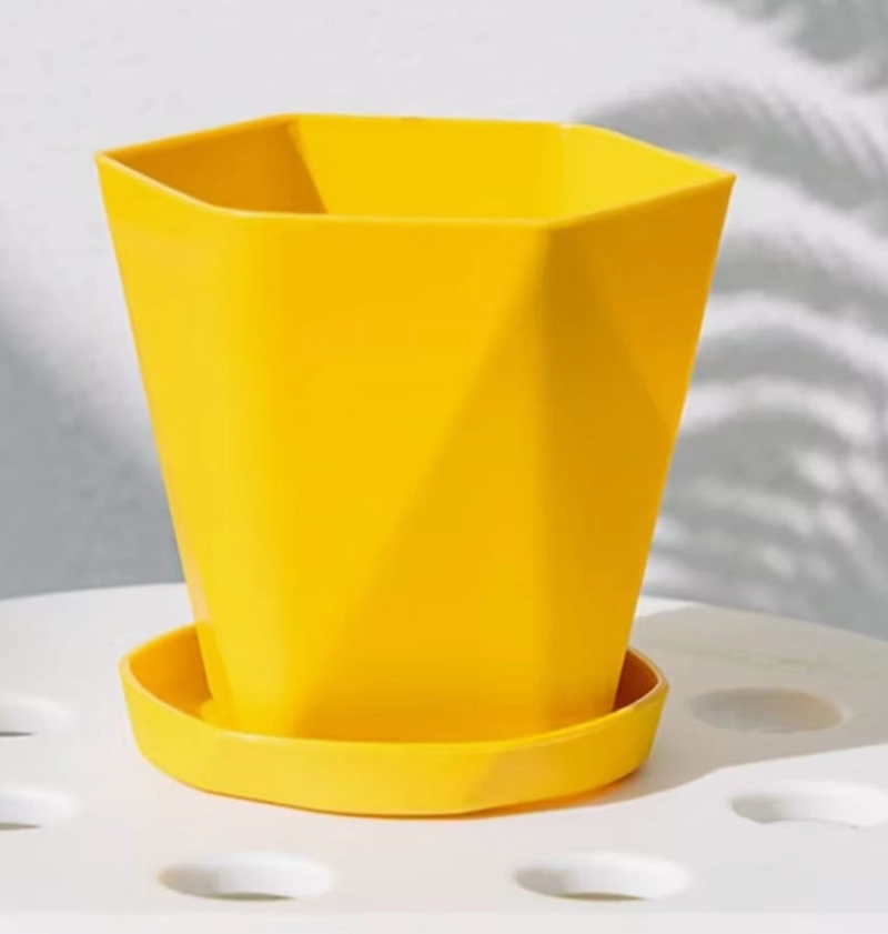 MACETEROS PLASTICO HEXAGONAL - 1