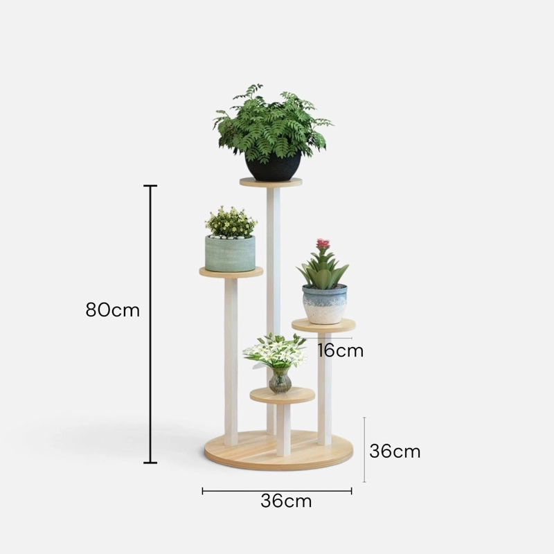ESTANTE SOPORTE PARA PLANTAS MACETERO MULTIUSO DE 4 NIVELES - 2