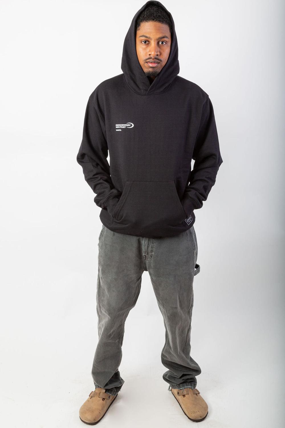 HOODIE LOVE BLACK - 2