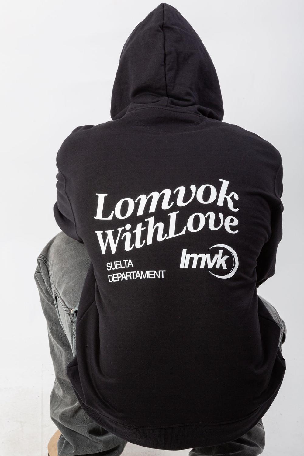 HOODIE LOVE BLACK - 4