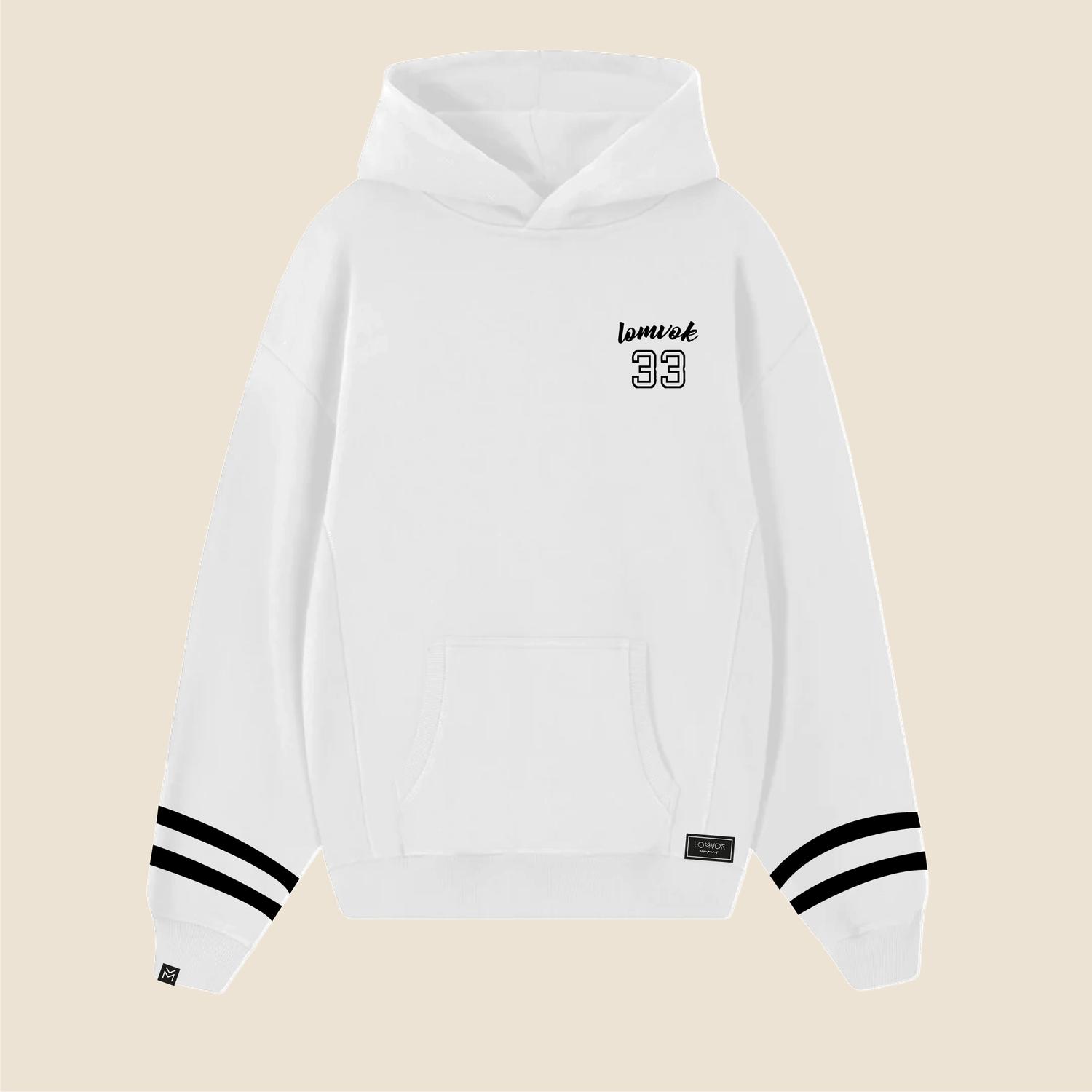 HOODIE 33 WHITE - 1