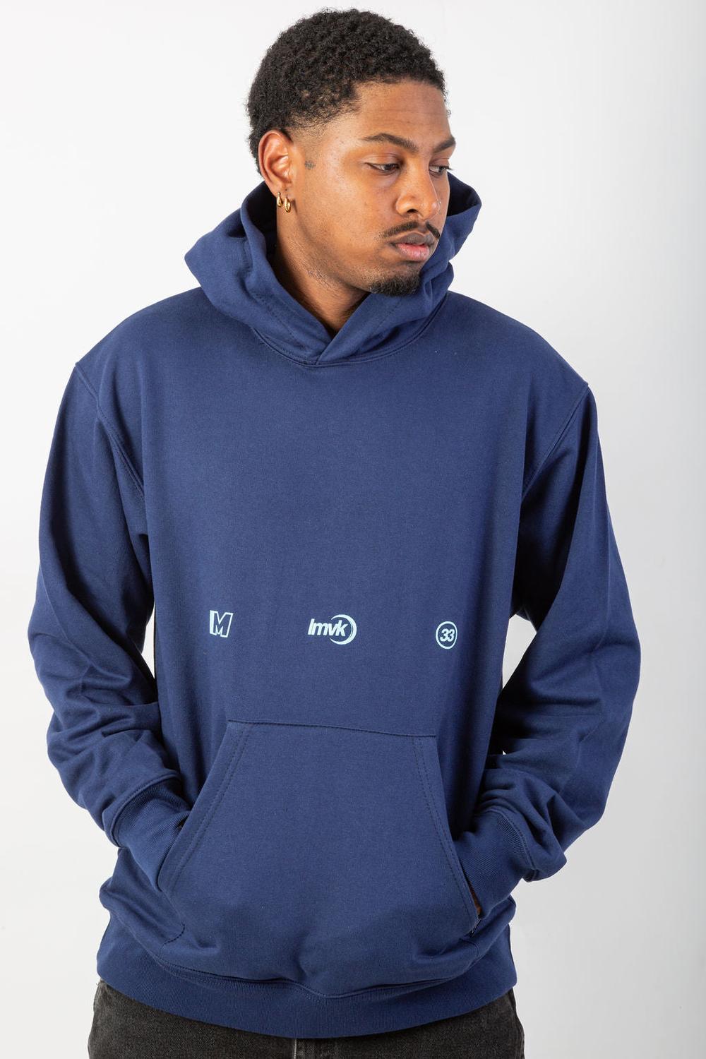 HOODIE ICON BLUE. - 2