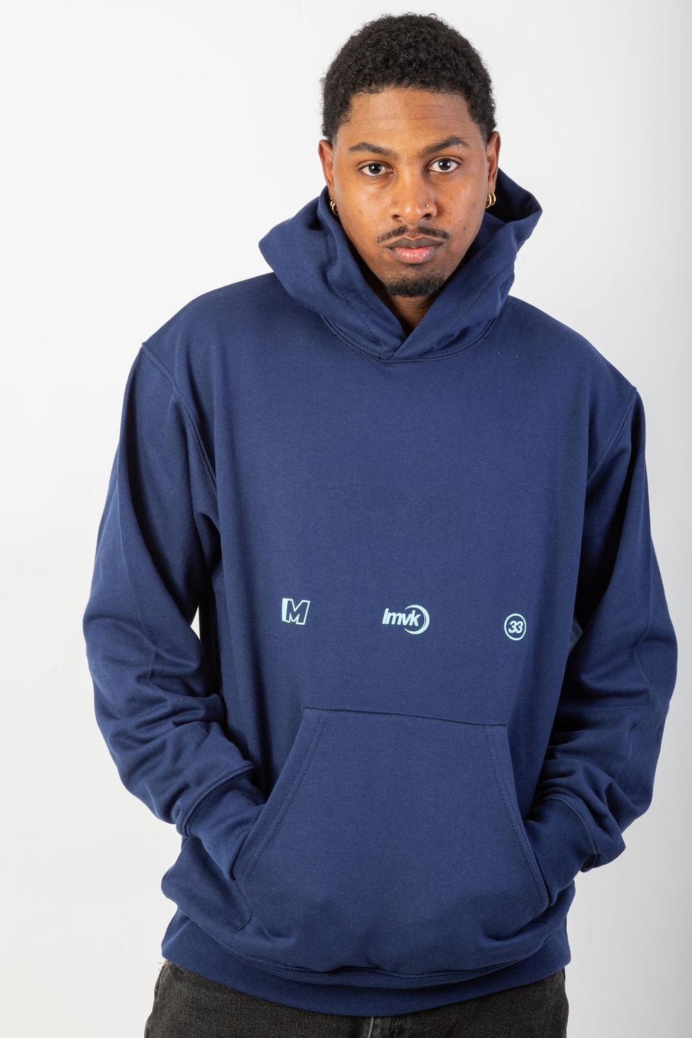HOODIE ICON BLUE. - 3
