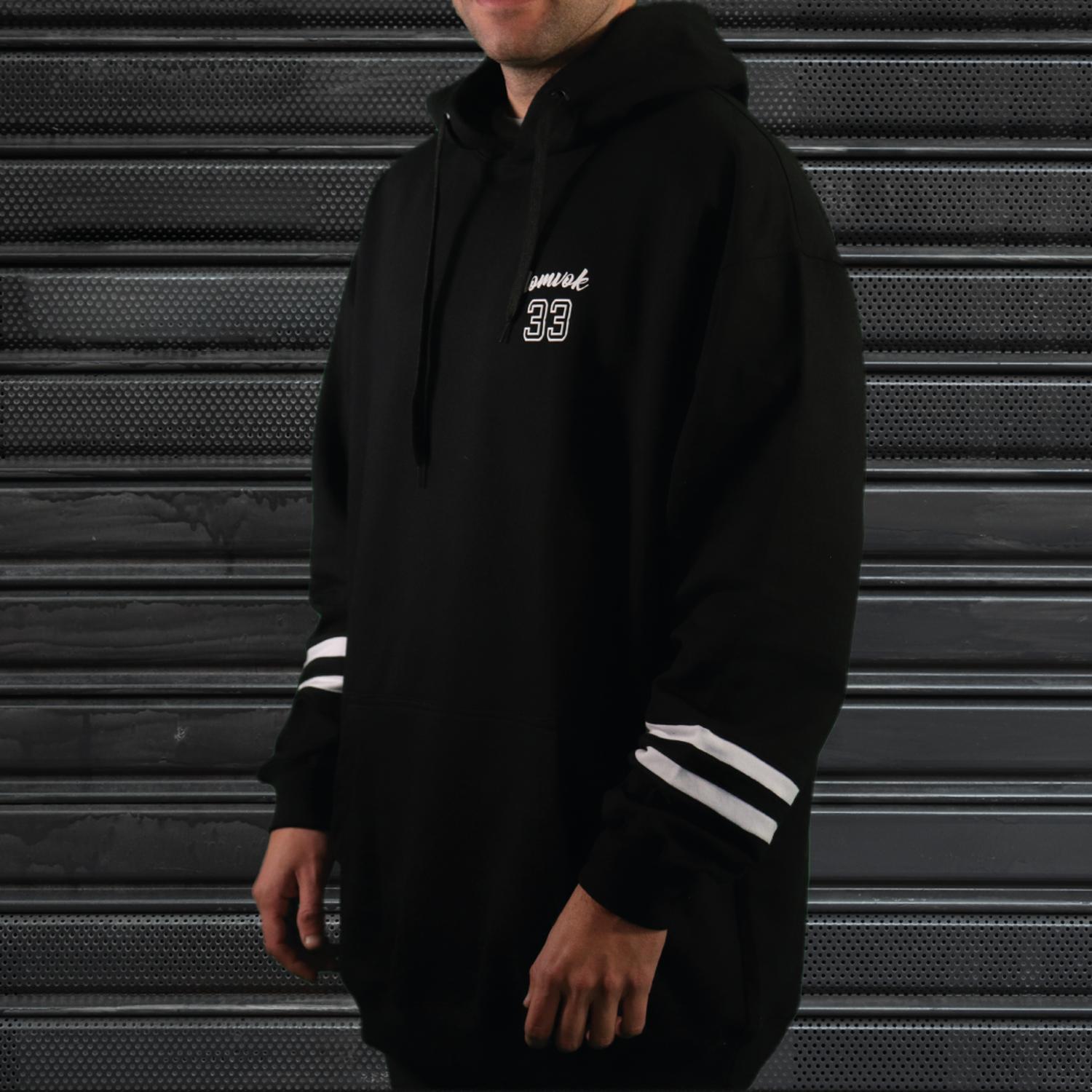 HOODIE 33 BLACK - 3