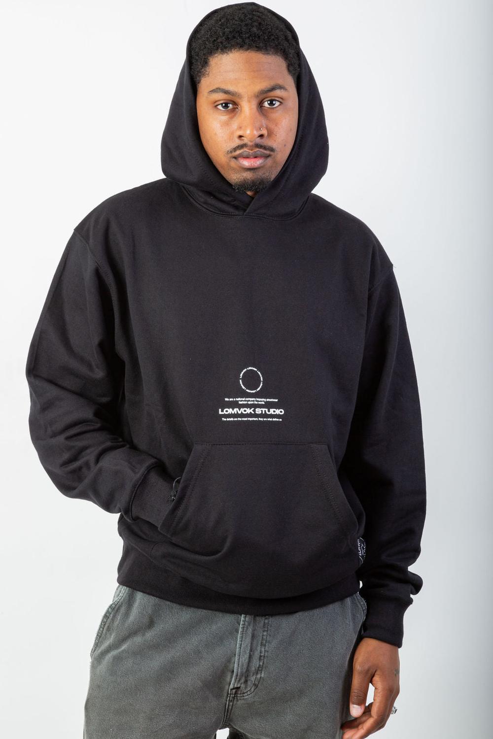 HOODIE CIRCLE BLACK - 2