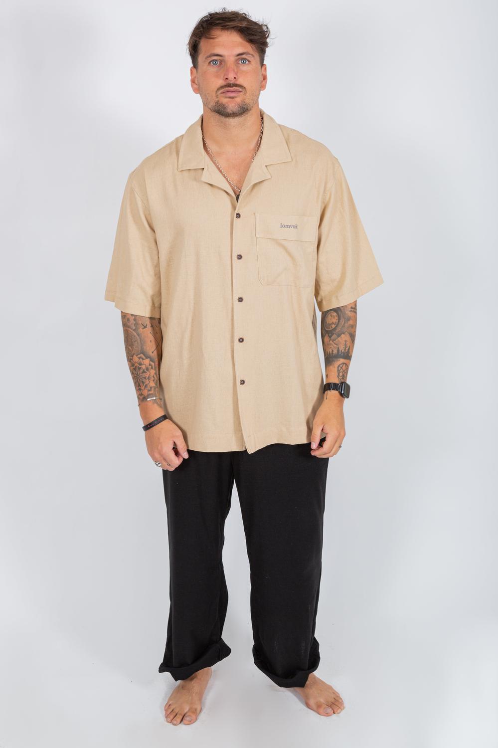 CAMISA SAND LINNEN - 4
