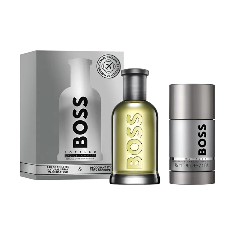 HUGO BOSS BOTTLE #6 ESTUCHE 100ML EDT + 75ML DEO HOMBRE - 1