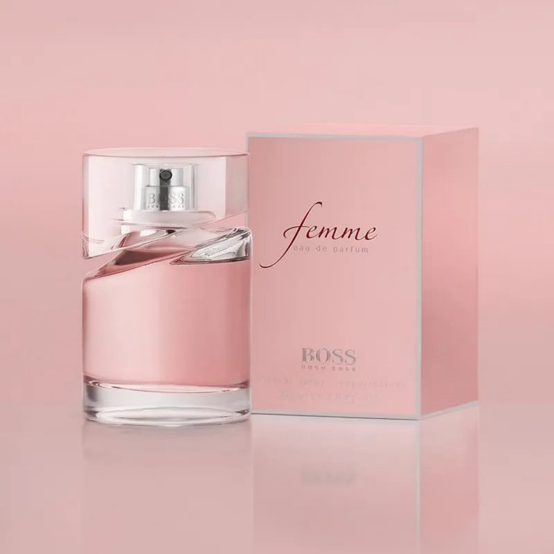 PERFUME MUJER HUGO BOSS FEMME EDP 75ML - ELEGANCIA Y SOFISTICACION - 3