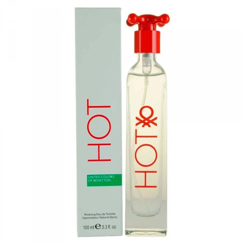 PERFUME BENETTON HOT UNISEX EDT 100 ML - 1