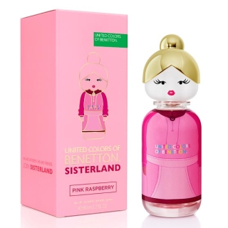 PERFUME MUJER SISTERLAND PINK RASPBERRY EDT 80 ML BENETTON | 80 ml - 1