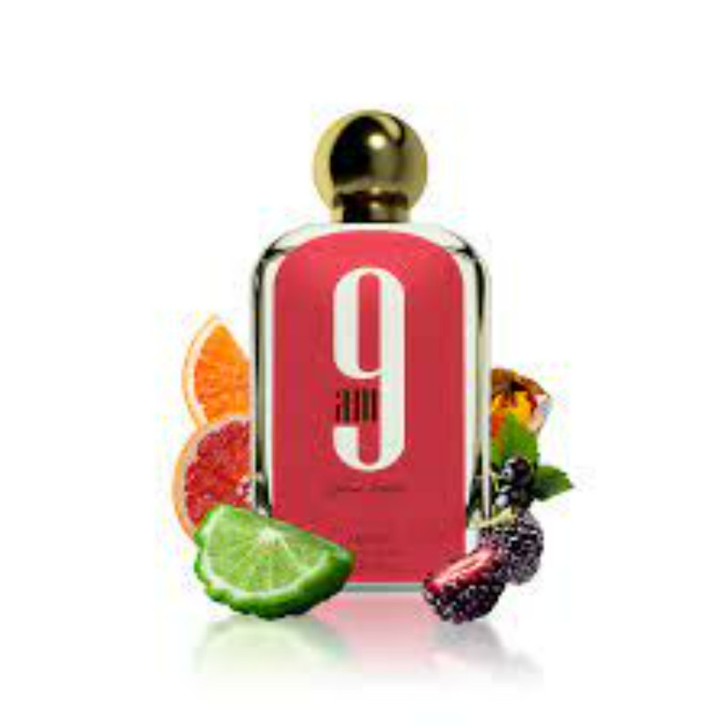 PERFUME AFNAN 9 AM DIVE POUR FEMME EDP 100ML - FRAGANCIA FLORAL FRESCA - 3