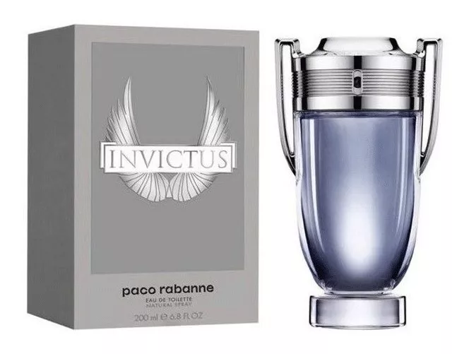 PERFUME INVICTUS 200ML EDT PACCO RABBANNE - 1
