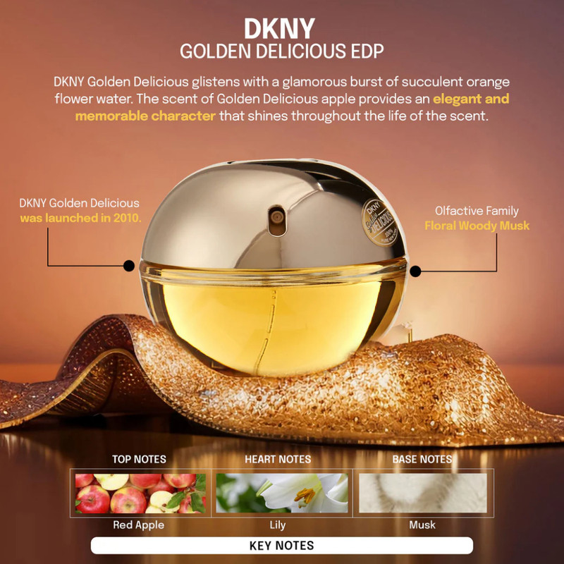 DKNY GOLDEN DELICIOUS EDP 100ML MUJER / LODORO - 3