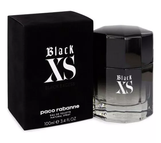 PERFUME XS BLACK EXCESS EDT 100 ML PACO RABANNE HOMBRE - 1