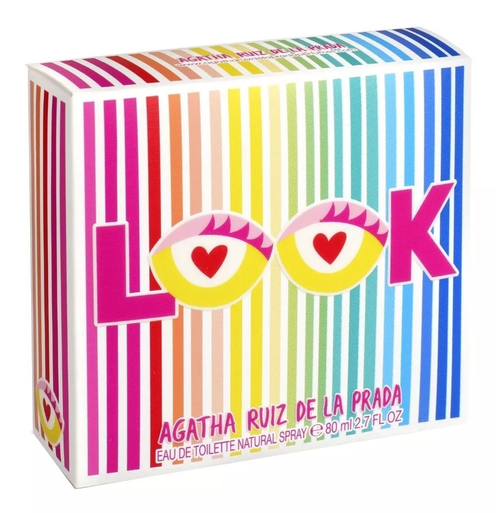 PERFUME LOOK AGATHA RUIZ DE LA PRADA 80ML EDT MUJER - 3