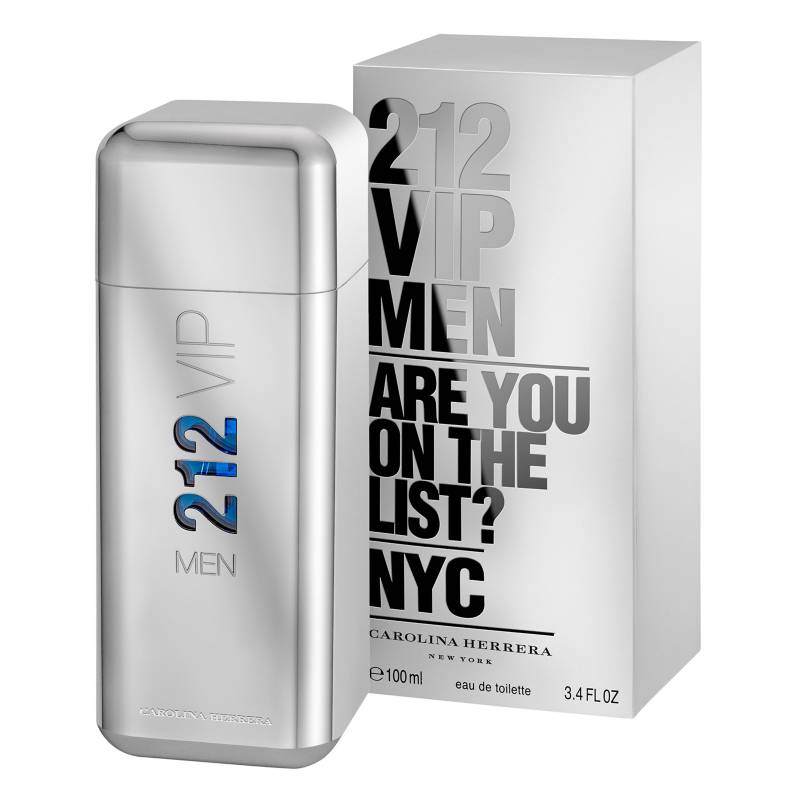 PERFUME CAROLINA HERRERA 212 VIP HOMBRE EDT 100 ML - 1