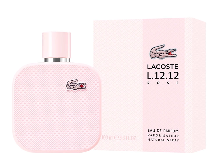 PERFUME LACOSTE L.12.12 ROSE MUJER EDP 100 ML - 1