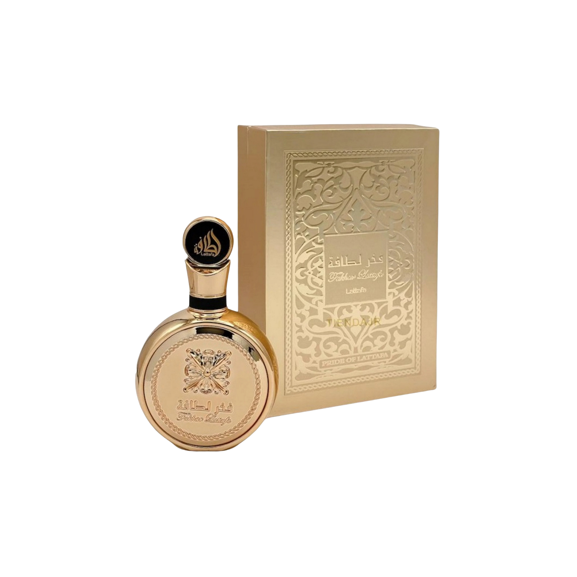 PERFUME LATTAFA FAKHAR GOLD  EXTRAIT EDP 100ML MUJER - 1