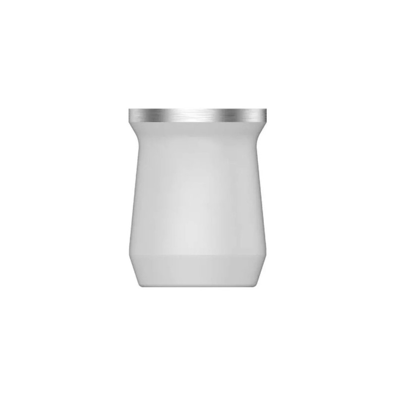 VASO MATE TERMICO DOBLE PARED METALICO ACEROINOX BLANCO - 1