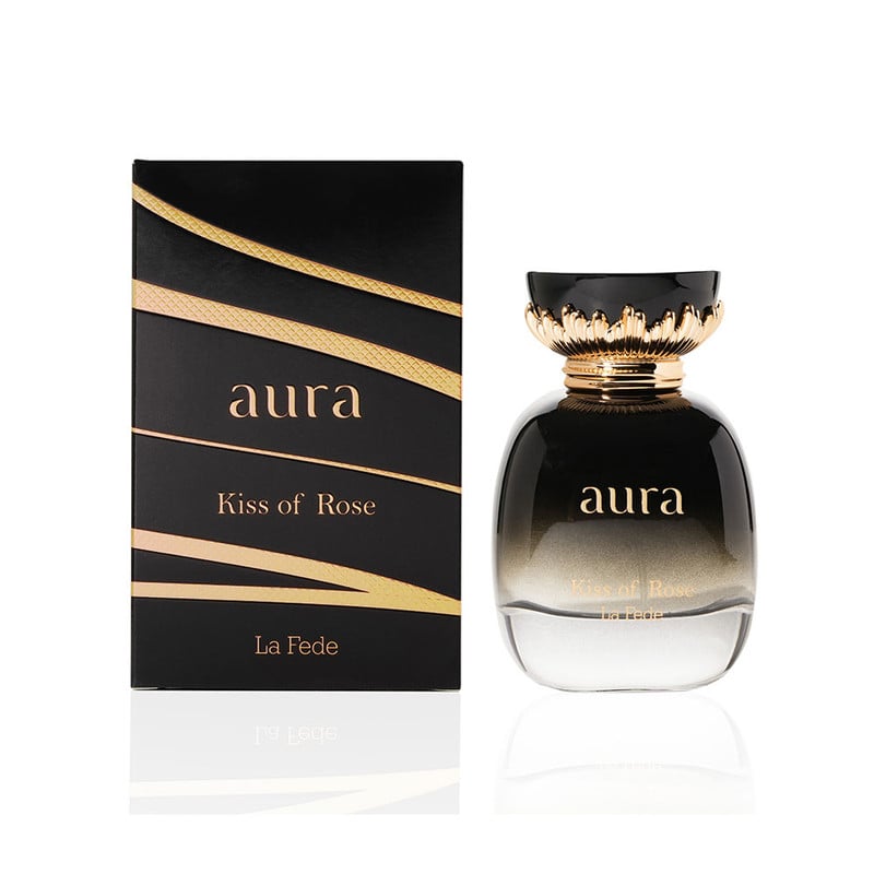 PERFUME MUJER KHADLAJ LA FEDE AURA KISS OF ROSE EDP 100 ML - 1