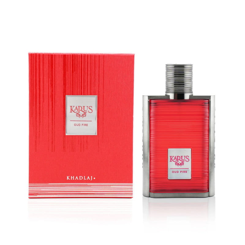 PERFUME UNISEX KHADLAJ KARUS OUD FIRE EDP 100 ML - 1