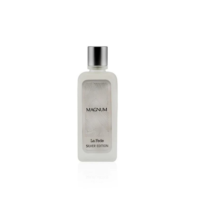 PERFUME HOMBRE KHADLAJ LA FEDE MAGNUM SLVER EDITION EDP 100 ML - 2
