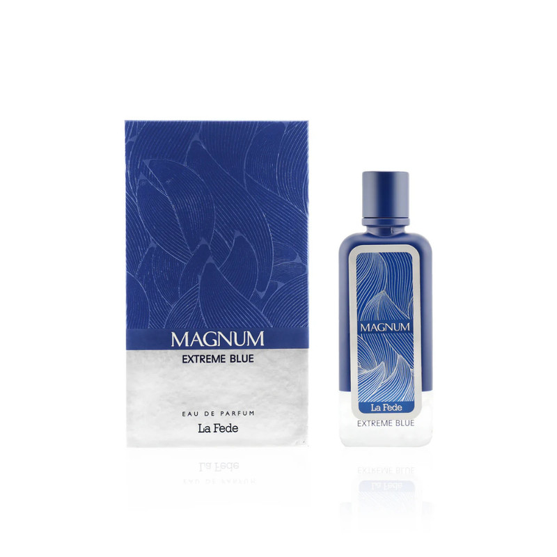 PERFUME HOMBRE KHADLAJ LA FEDE MAGNUM EXTREME BLUE EDP 100 ML - 1