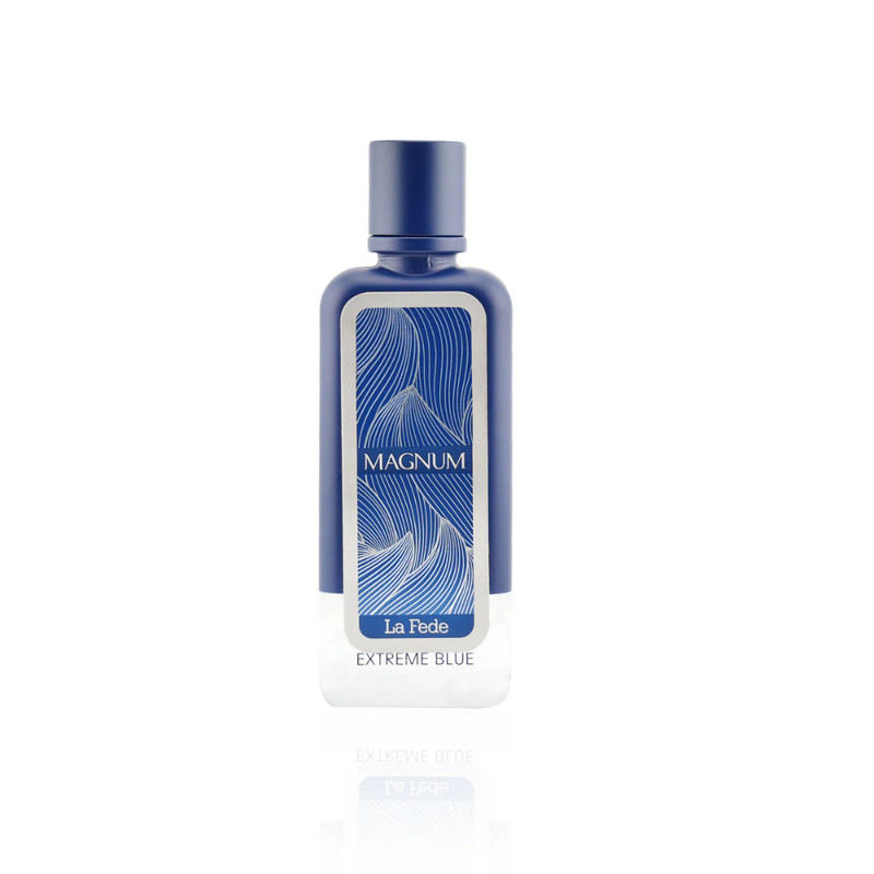 PERFUME HOMBRE KHADLAJ LA FEDE MAGNUM EXTREME BLUE EDP 100 ML - 2