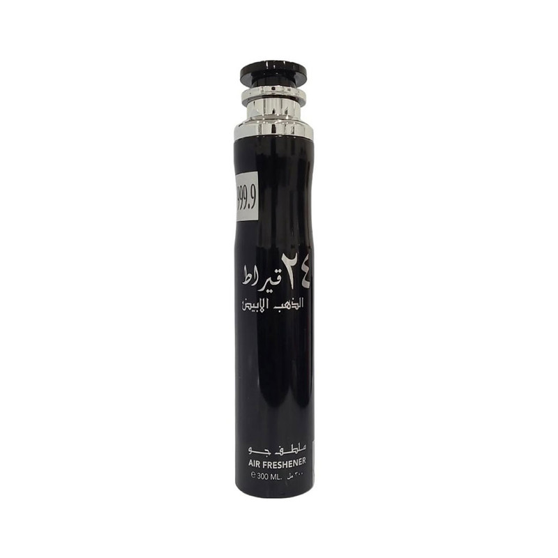 PERFUME UNISEX LATTAFA 24 CARAT WHITE GOLD AMBIENTAL 300 ML - 1