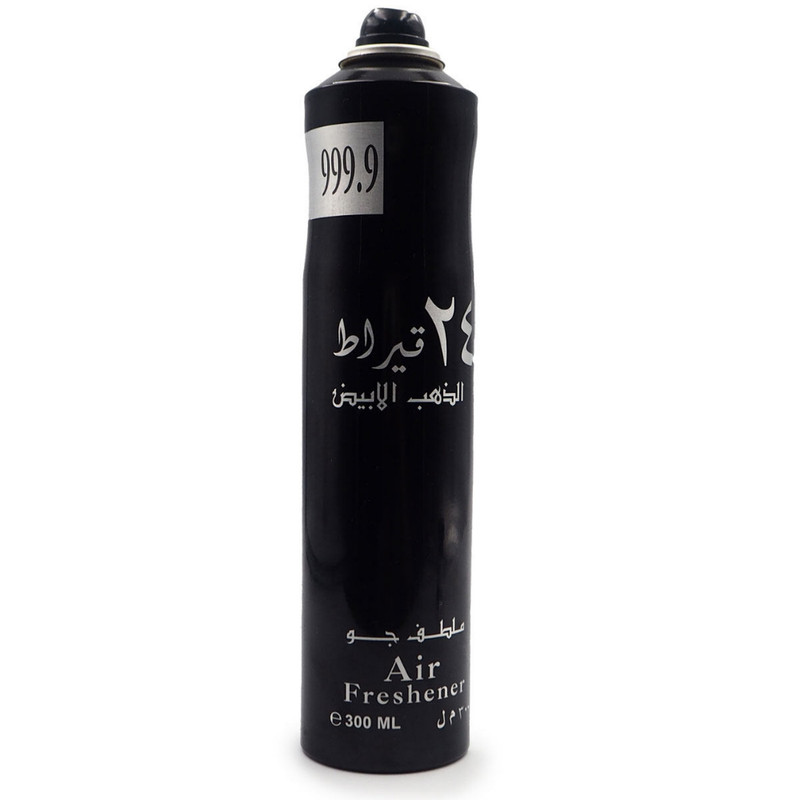 PERFUME UNISEX LATTAFA 24 CARAT WHITE GOLD AMBIENTAL 300 ML - 2