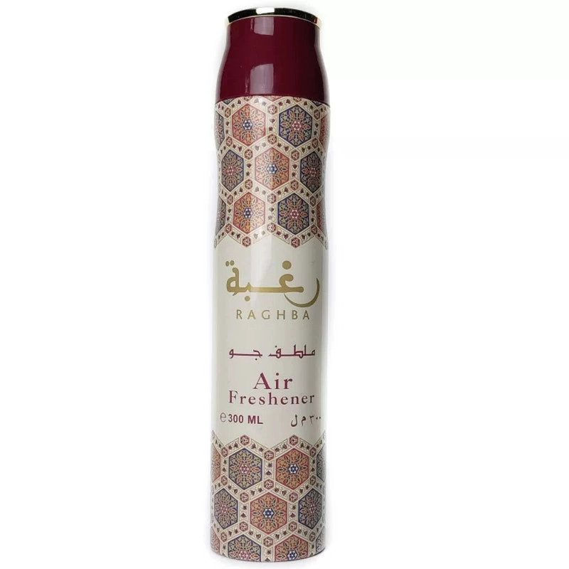DESODORANTE UNISEX LATTAFA RAGHBA AMBIENTAL 300 ML - 1