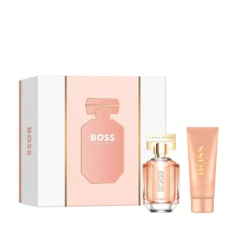 SET HUGO BOSS THE SCENT WOMEN EDP 50 ML + 75 ML 2 PCS - 1
