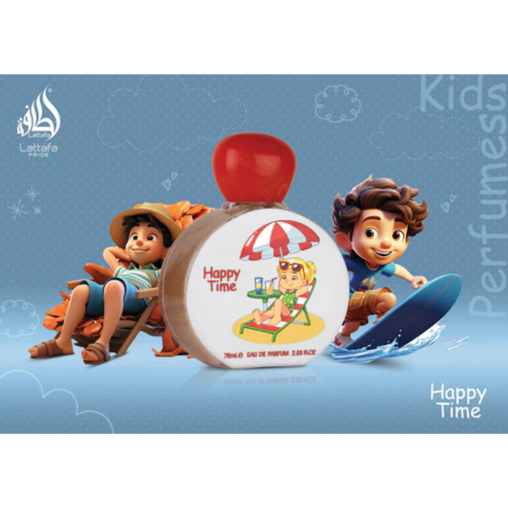 PERFUME LATTAFA HAPPY TIME EDP 75 ML UNISEX (NIÑOS) - 3