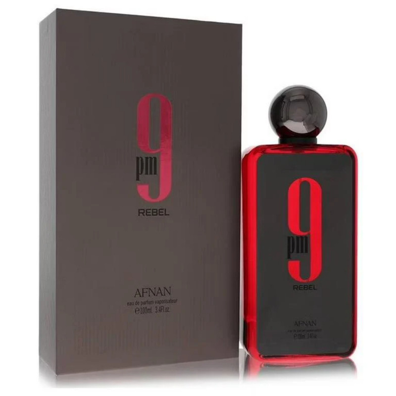 PERFUME AFNAN 9 PM REBEL EDP 100ML - UNISEX INTENSO - 1