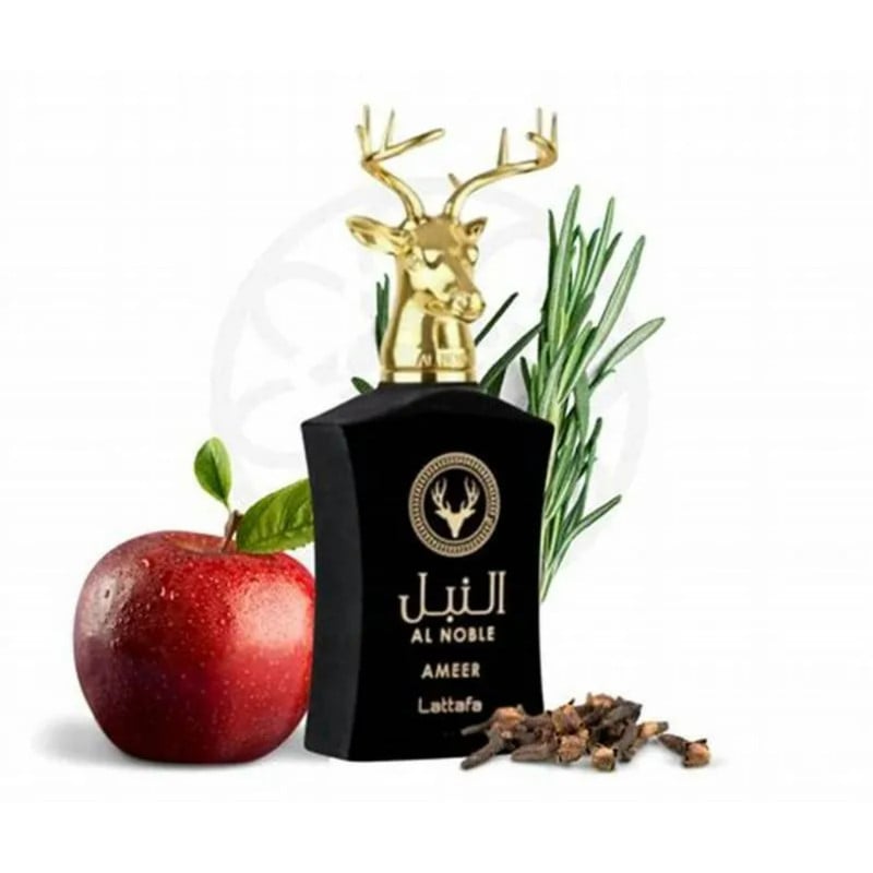PERFUME LATTAFA AL NOBLE AMEER EDP 100ML UNISEX ARABE - 2