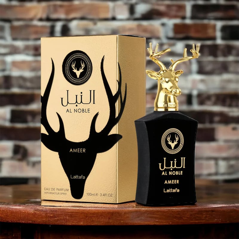 PERFUME LATTAFA AL NOBLE AMEER EDP 100ML UNISEX ARABE - 3