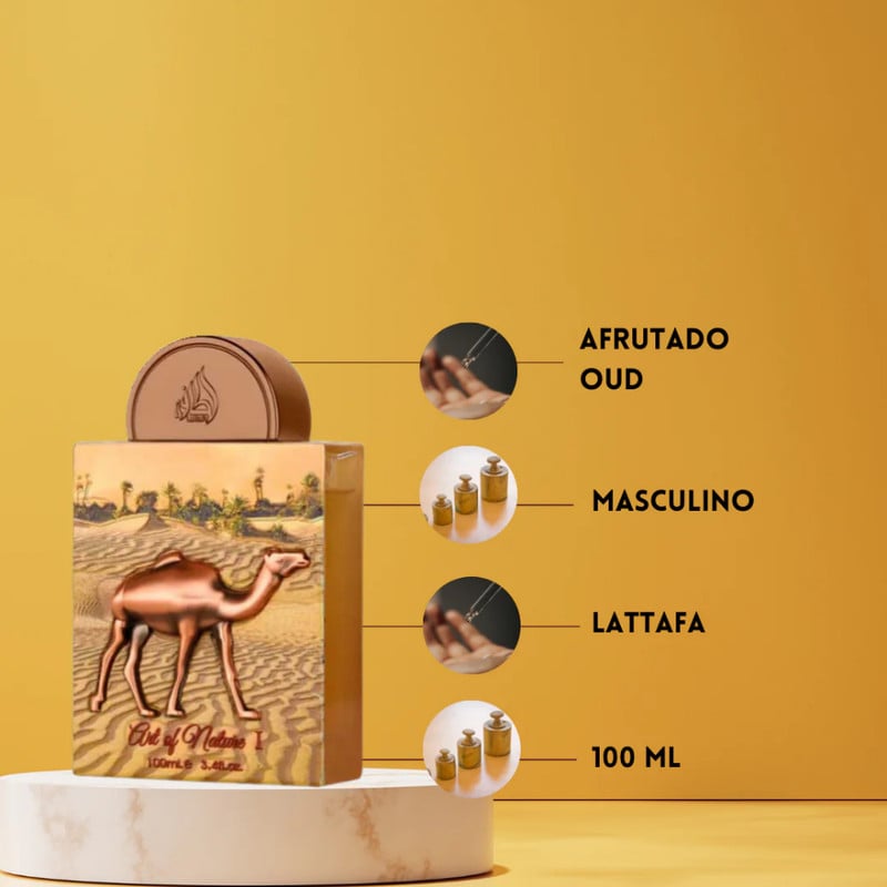 PERFUME LATTAFA ART OF NATURE I EDP 100ML NATURAL FRESCO - 3