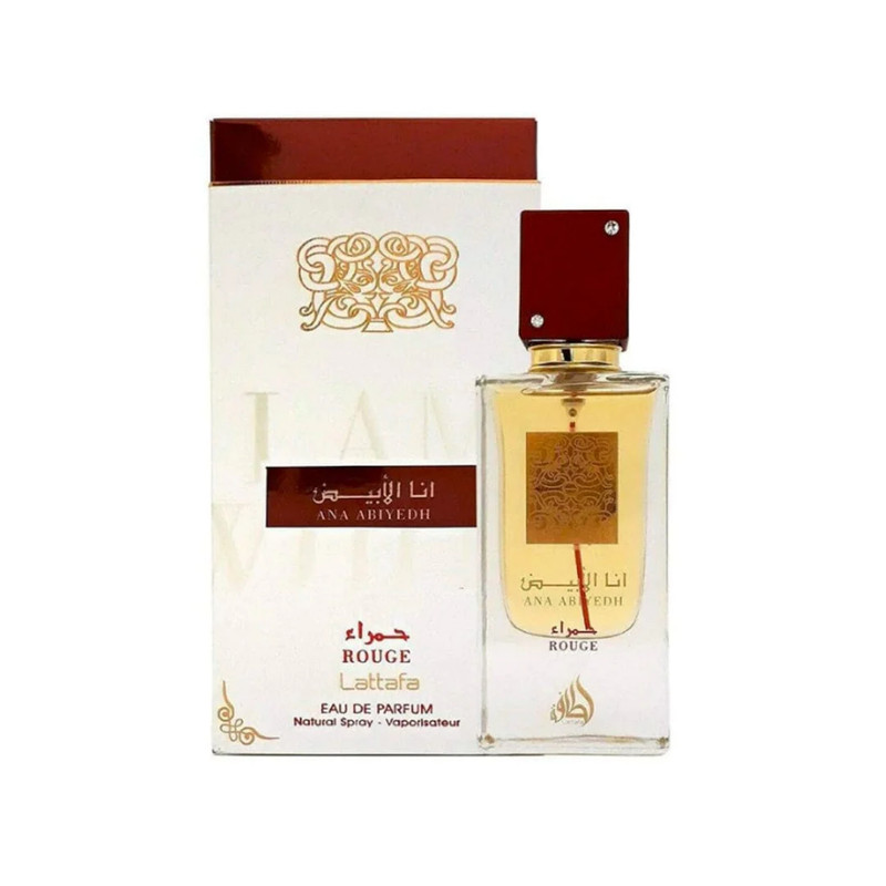 PERFUME LATTAFA ANA ABIYEDH ROUGE EDP 60ML EXCLUSIVO - 1