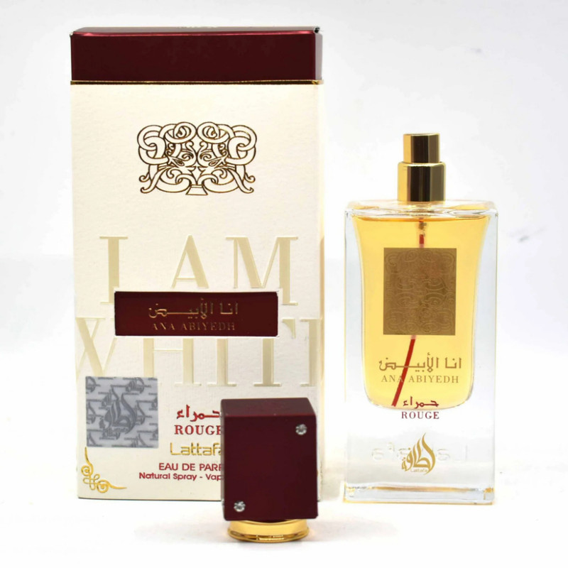 PERFUME LATTAFA ANA ABIYEDH ROUGE EDP 60ML EXCLUSIVO - 3