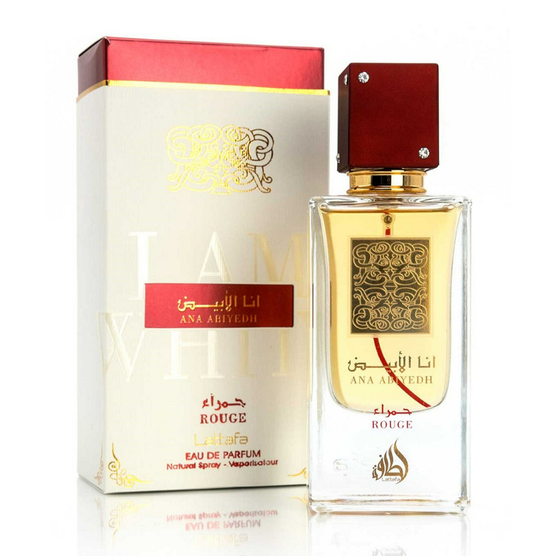 PERFUME LATTAFA ANA ABIYEDH ROUGE EDP 60ML EXCLUSIVO - 4