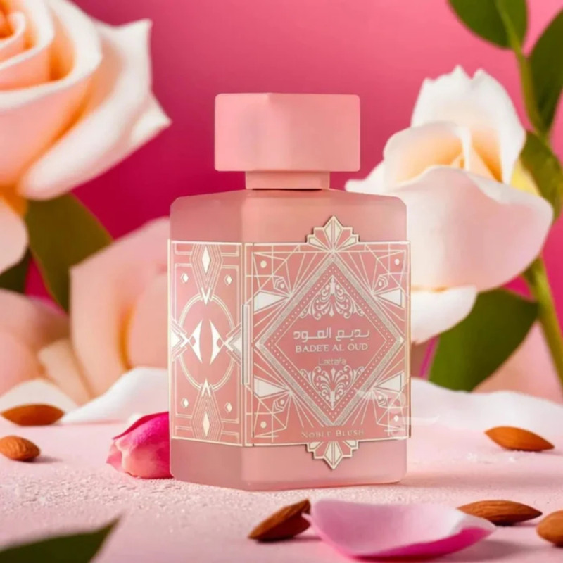 PERFUME LATTAFA BADEE AL OUD NOBLE BLUSH EDP 100ML UNISEX - 3