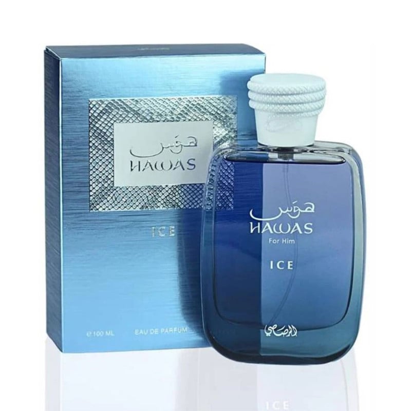 PERFUME RASASI HAWAS ICE EDP 100ML REFRESCANTE PARA HOMBRE - 1