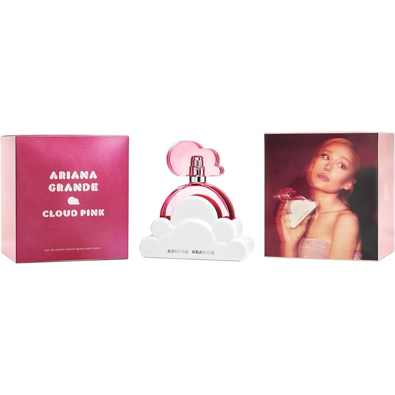 PERFUME ARIANA GRANDE CLOUD PINK EDP 100ML PARA MUJER DULCE JUVENIL - 4