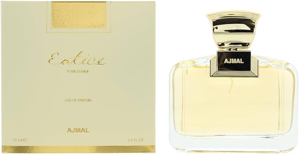 PERFUME MUJER AJMAL ENTICE WOMEN EDP 75ML - ATRACCION Y ENCANTO - 4